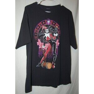 Classic Style Harley Quinn Batman T-Shirt Size XL DC Comics Originals